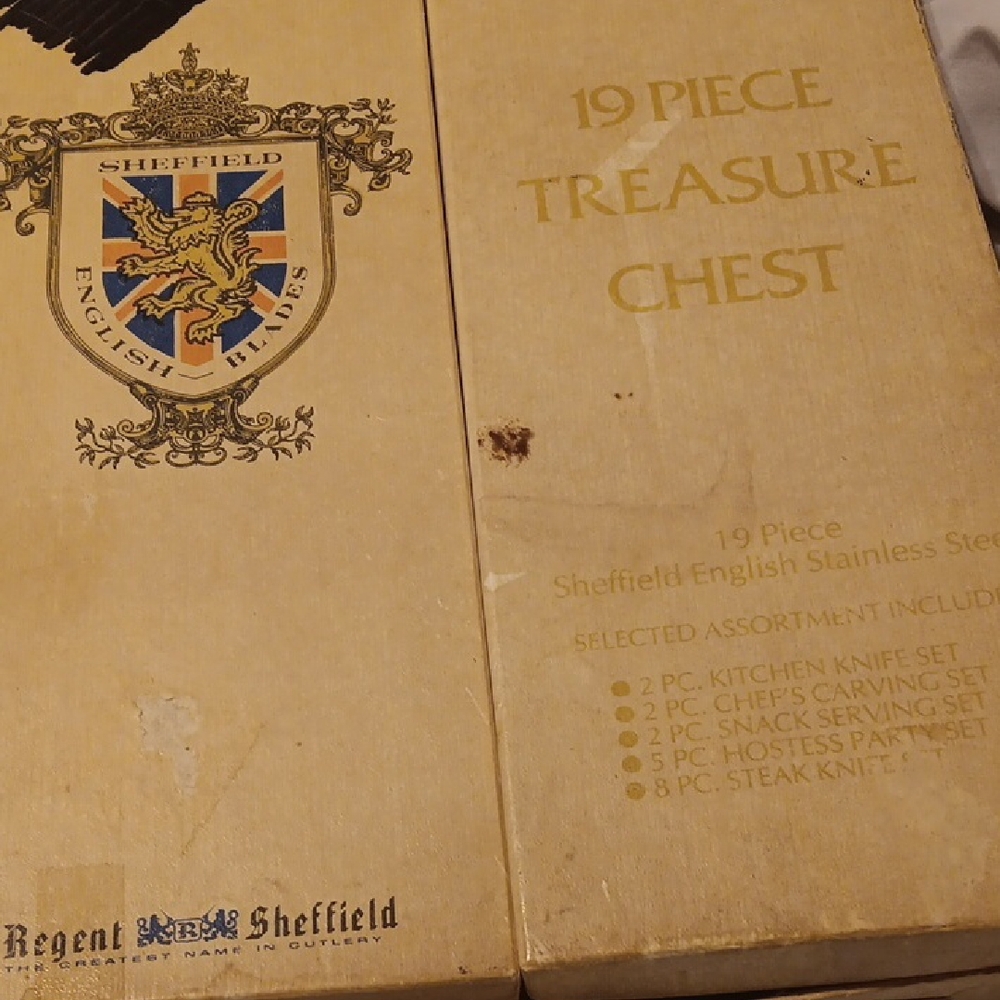 Regent Sheffield 19-Piece Stainless Steel Treasure Chest